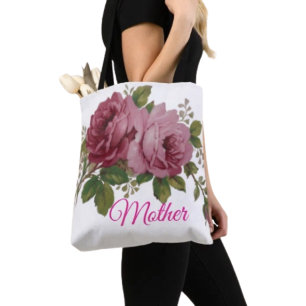 Tote Bolsa Pink Rose Elegance