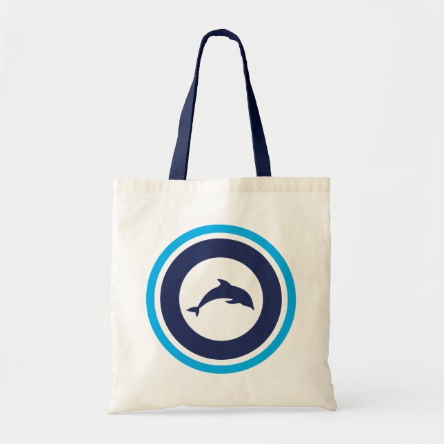 Tote Bolsa PJK / Design Dolphin & Kanji (Frente)