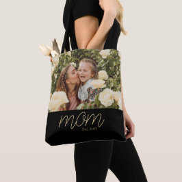 Tote Bolsa Preta de Foto com Roteiro Estabelecido pela