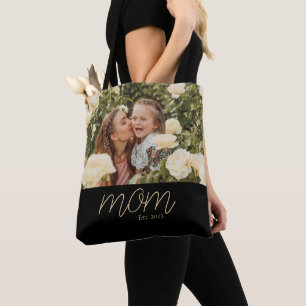 Tote Bolsa Preta de Foto com Roteiro Estabelecido pela