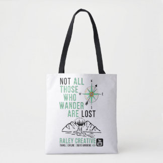 Tote Bolsa Raley Creative "Não Perdido"