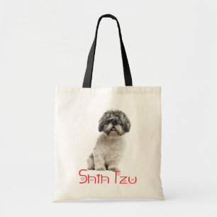 Tote Bolsa Reutilizável Amor Cachorrinho Shih Tzu