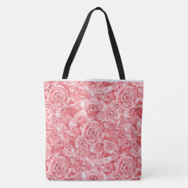 Tote Bolsa Rosa Rosa Rosa Única