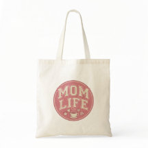 Bolsa Rustic Burgundy Mom Life