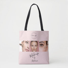 Tote Bolsa Sacola Preta com Logotipo e 3 Fotos de Maqui
