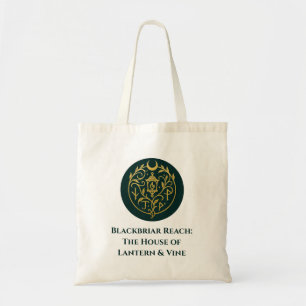 Tote Bolsa simples do logotipo de alcance Blackbriar