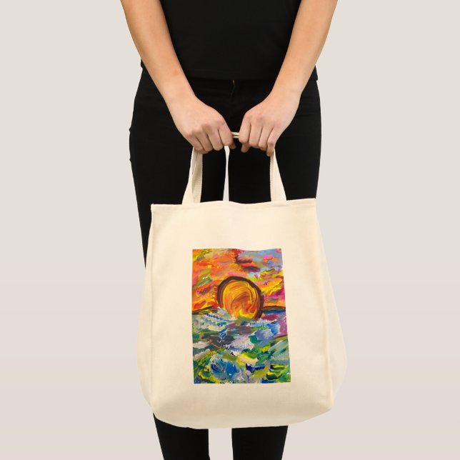 Tote Bolsa sunset (Frente (produto))