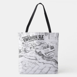 Tote Bolsa Tote/ Bolsa de Livros  HISTÓRIAS DE UM ELFUE