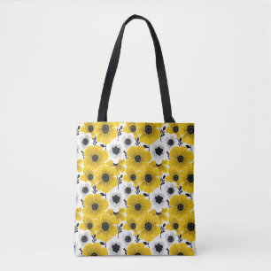 Tote Bolsa Totem Floral Amarela