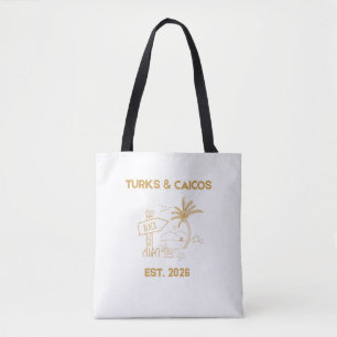 Tote Bolsa Turks e Caicos Luxo Ombro