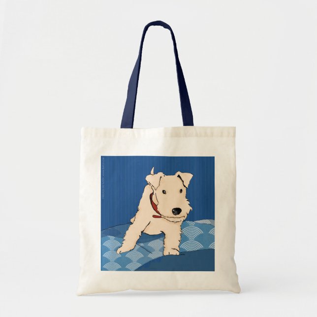 Tote Bolsa Turrón en la cama (Frente)