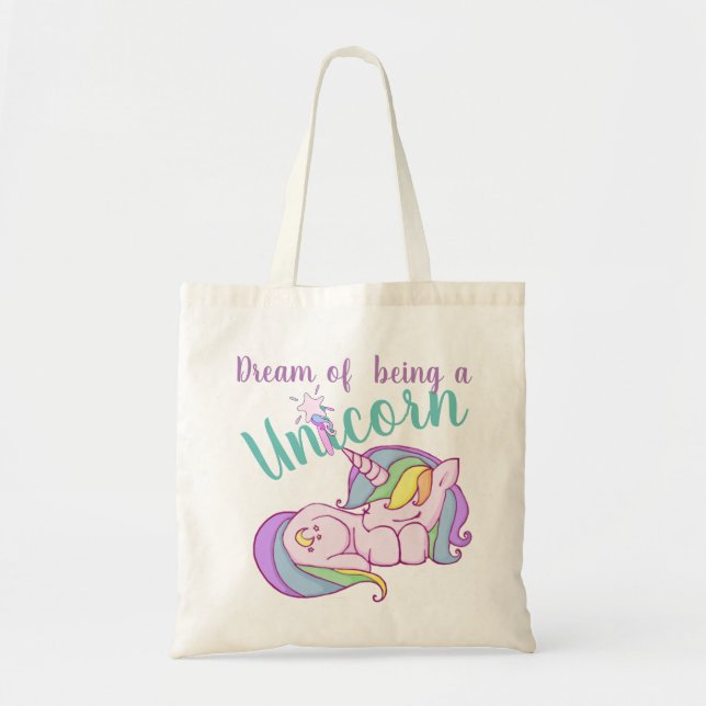 Tote Bolsa Unicórnio (Frente)