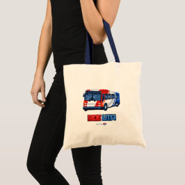 Tote Bolsa UTA Ônibus 8-bit Ride