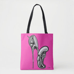 Tote Bolsa Vana DeVinyl™/Calçados e Modas