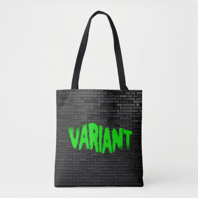 Tote Bolsa Verde do Grafite VARIANTE (Frente)