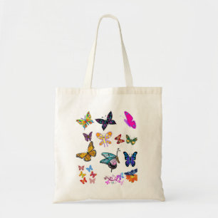 Tote Borboleta de bolsa de orçamento