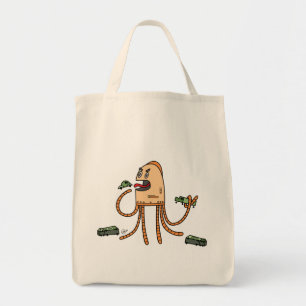 Tote Bot com fome - o bolsa do mantimento