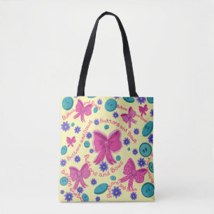 Tote Botões e Arcos para Bolsa de meninas