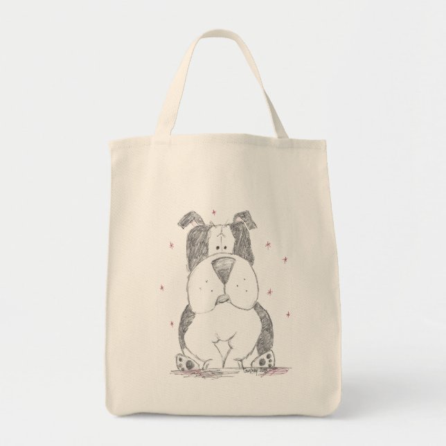 Tote Bulldog Grocery Bolsa (Frente)