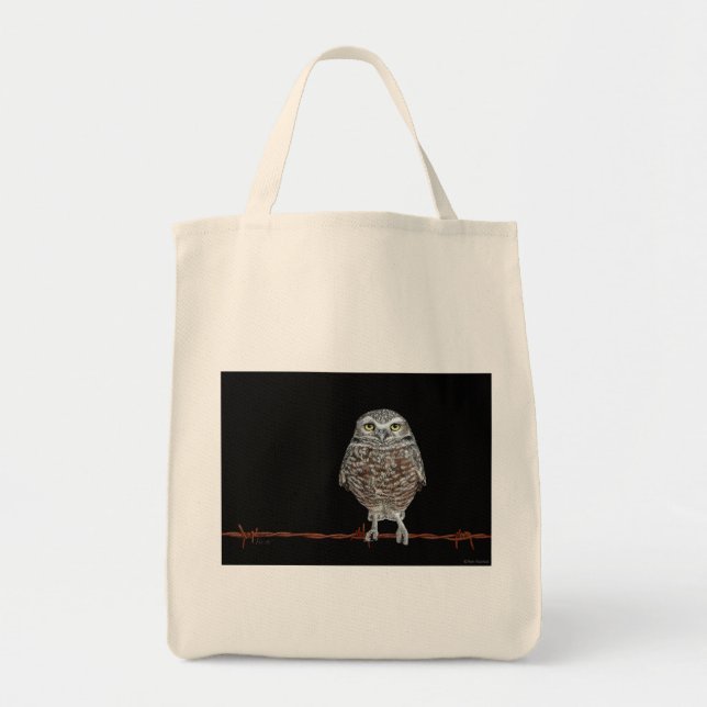Tote Burrowing Owl Bolsa (Frente)