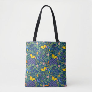 Tote C. F. A Bolsa do Jardim da Borboleta de Voysey