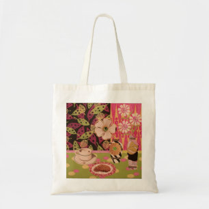 Tote Café e o bolsa floral dos biscoitos