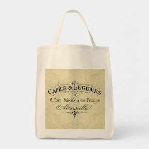 Tote Cafés & o bolsa franceses do mantimento das