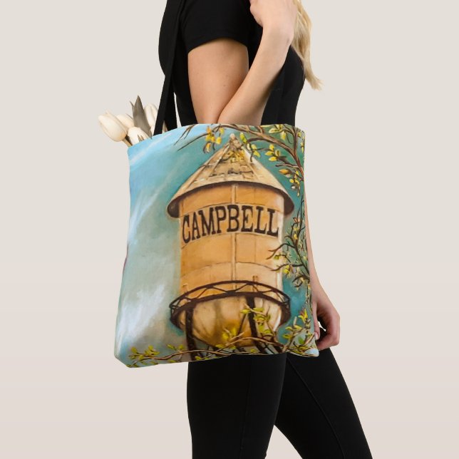 Tote Campbell CA Torre d'água Bolsa (Close Up)