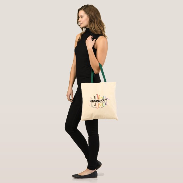 Tote Cantando Bolsa (Frente (modelo))