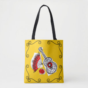 Tote Cantos de Souvenirs espanhóis por toda a bolsa