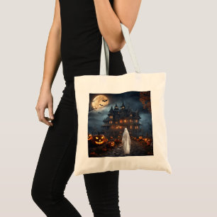 Tote Casa Assombrada de Halloween da KHS com Bolsa de F
