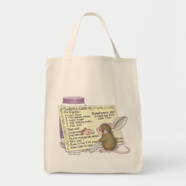 Tote Casa-Rato Designs® - o bolsa do mantimento (Frente)