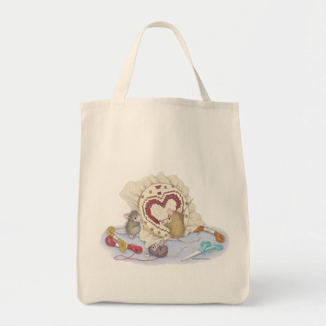 Tote Casa-Rato Designs® - o bolsa do mantimento (Frente)