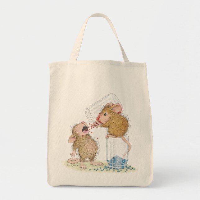 Tote Casa-Rato Designs® - o bolsa do mantimento (Frente)