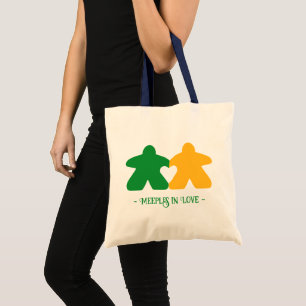Tote Casais no Amor, Bolsa Básico Verde e Amarelo