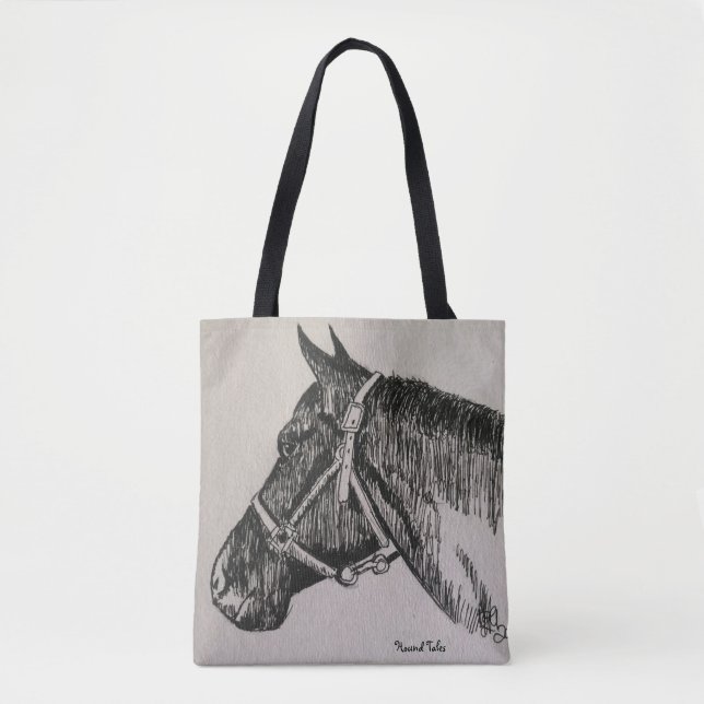 Tote Cavalo e Bolsa de Raposa (Frente)