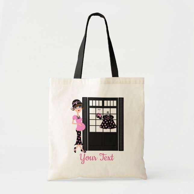 Tote Chá de fraldas - Bolsa de orçamento (Frente)