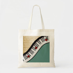 Tote Chaves do piano do Bolsa do orçamento, punho