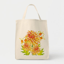 Tote Chegada do outono em uma Bolsa de Grocery