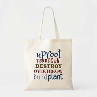 Tote Christian UPROOT & TEAR Bolsa