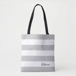 Tote Cinza personalizada e Bolsa em branco