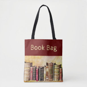 Tote Citação de Bolsa de Bag de Livro