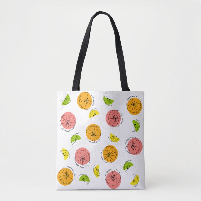 Tote Citrus Multi por todo o bolsa (Frente)