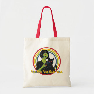 Tote Clube de Dama de Gato Sem Fios - Retro - Bolsa