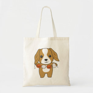 Tote Cocker Spaniel Happy Halloween Dog Bolsa Ba
