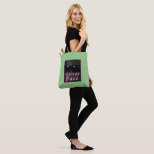 Tote Coleção de Rostos Sonolentos: Bolsa de Todos os Im
