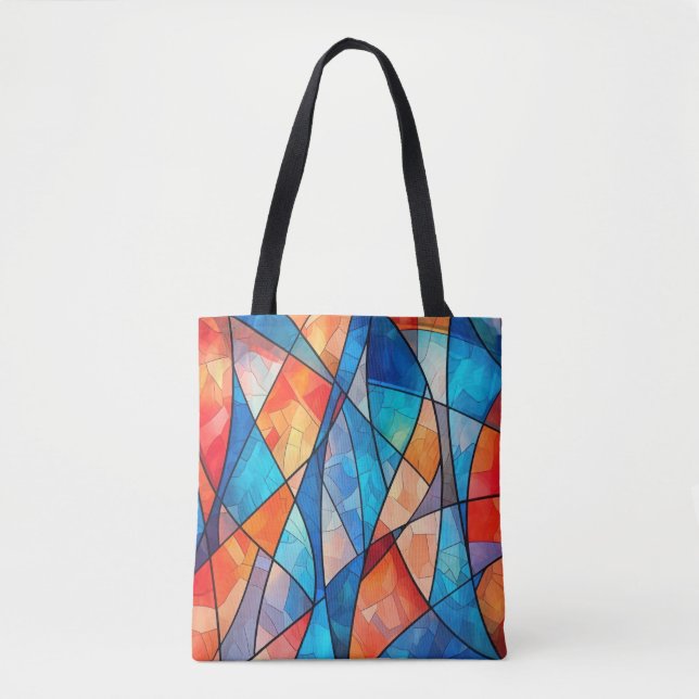 Tote Colorido Abstrato (Frente)