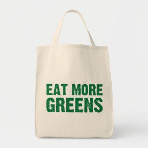 Tote Coma mais bolsa de compra dos verdes