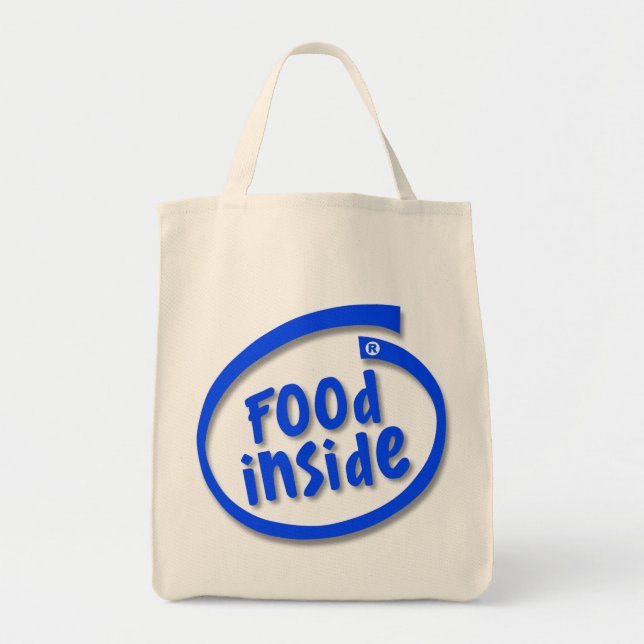 Tote Comida dentro da bolsa (Frente)