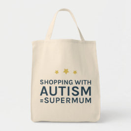 Tote Comprar com o bolsa de Supermum do autismo